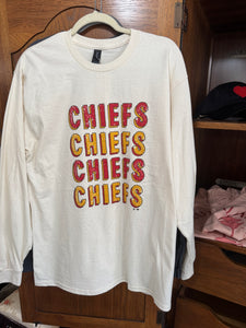 Retro Chiefs Long Sleeve Tee